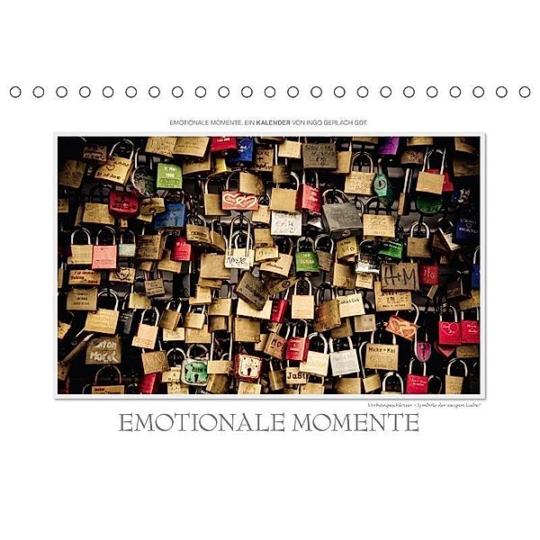 Emotionale Momente. / CH-Version (Tischkalender 2017 DIN A5 quer), Ingo Gerlach