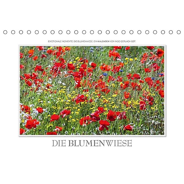 Emotionale Momente: Die Blumenwiese. (Tischkalender 2023 DIN A5 quer), Ingo Gerlach GDT