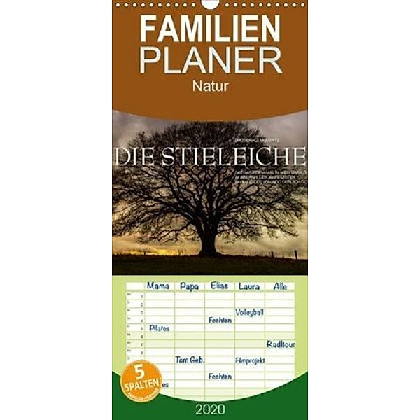 Emotionale Momente: Die Stieleiche - Familienplaner hoch (Wandkalender 2020 , 21 cm x 45 cm, hoch), Ingo Gerlach GDT