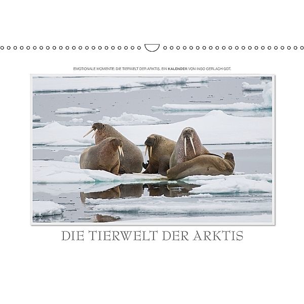 Emotionale Momente: Die Tierwelt der Arktis / CH-Version (Wandkalender 2018 DIN A3 quer), Ingo Gerlach GDT