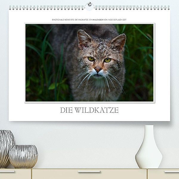 Emotionale Momente: Die Wildkatze. (Premium, hochwertiger DIN A2 Wandkalender 2023, Kunstdruck in Hochglanz), Ingo Gerlach GDT