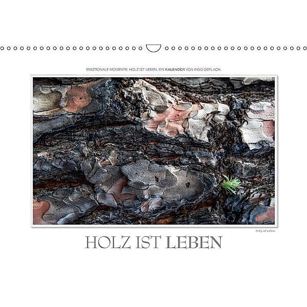 Emotionale Momente: Holz ist Leben. / CH-Version (Wandkalender 2017 DIN A3 quer), Ingo Gerlach