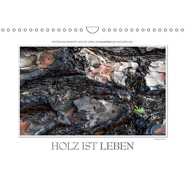 Emotionale Momente: Holz ist Leben. (Wandkalender 2019 DIN A4 quer), Ingo Gerlach