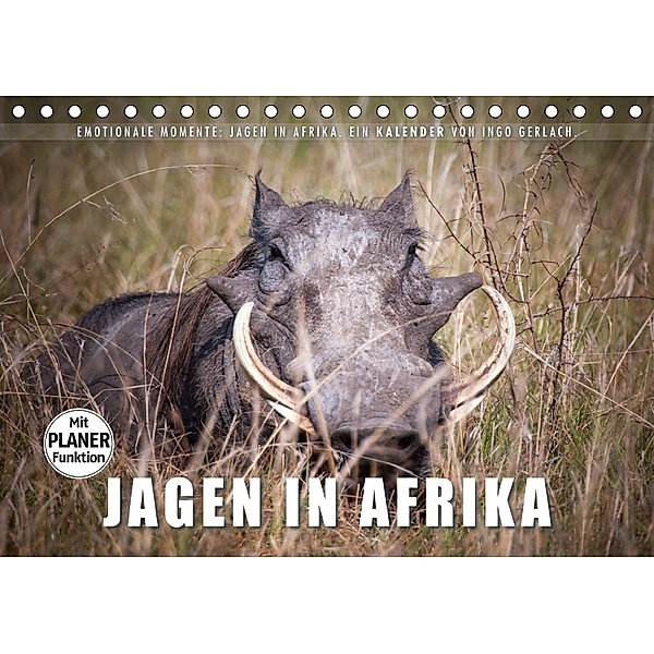 Emotionale Momente: Jagen in Afrika. (Tischkalender 2018 DIN A5 quer) Dieser erfolgreiche Kalender wurde dieses Jahr mit, Ingo Gerlach