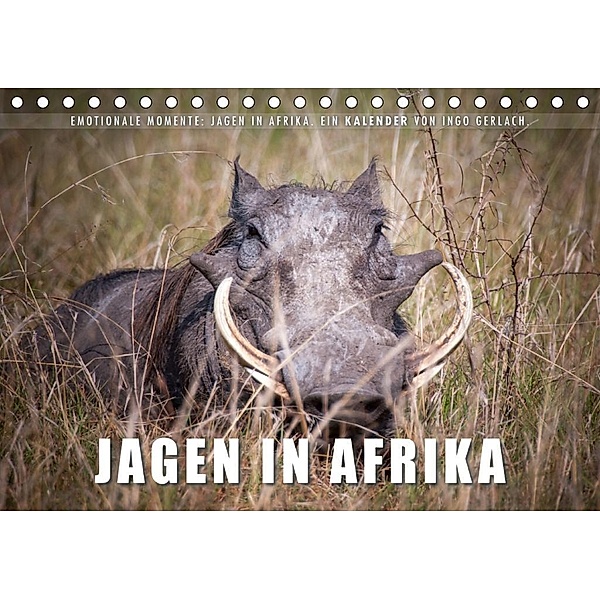 Emotionale Momente: Jagen in Afrika. (Tischkalender 2020 DIN A5 quer), Ingo Gerlach