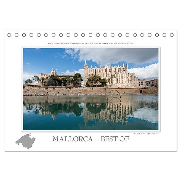 Emotionale Momente: Mallorca Best of (Tischkalender 2024 DIN A5 quer), CALVENDO Monatskalender, Ingo Gerlach GDT