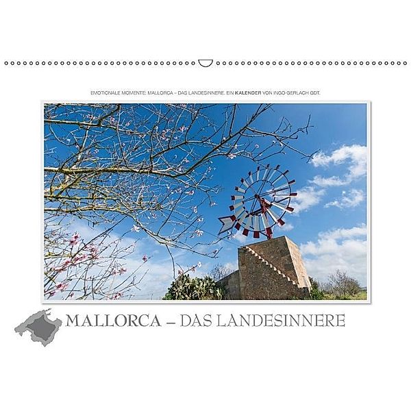Emotionale Momente: Mallorca - das Landesinnere. (Wandkalender 2017 DIN A2 quer), Ingo Gerlach