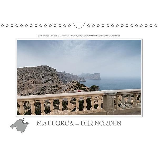 Emotionale Momente: Mallorca - der Norden. / CH-Version (Wandkalender 2017 DIN A4 quer), Ingo Gerlach, Ingo Gerlach GDT