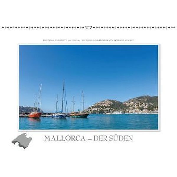 Emotionale Momente: Mallorca - der Süden. / CH-Version (Wandkalender 2016 DIN A2 quer), Ingo Gerlach