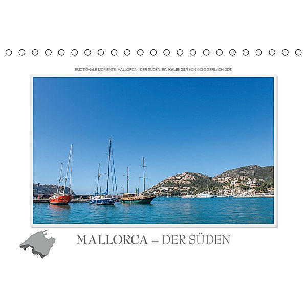 Emotionale Momente: Mallorca - der Süden. / CH-Version (Tischkalender 2019 DIN A5 quer), Ingo Gerlach