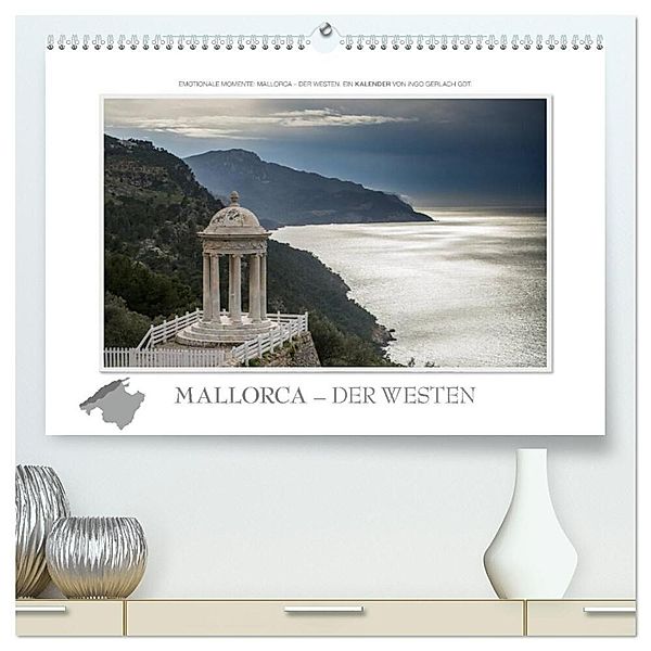 Emotionale Momente: Mallorca - der Westen. (hochwertiger Premium Wandkalender 2024 DIN A2 quer), Kunstdruck in Hochglanz, Ingo Gerlach GDT