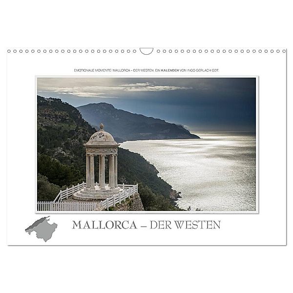 Emotionale Momente: Mallorca - der Westen. (Wandkalender 2024 DIN A3 quer), CALVENDO Monatskalender, Ingo Gerlach GDT