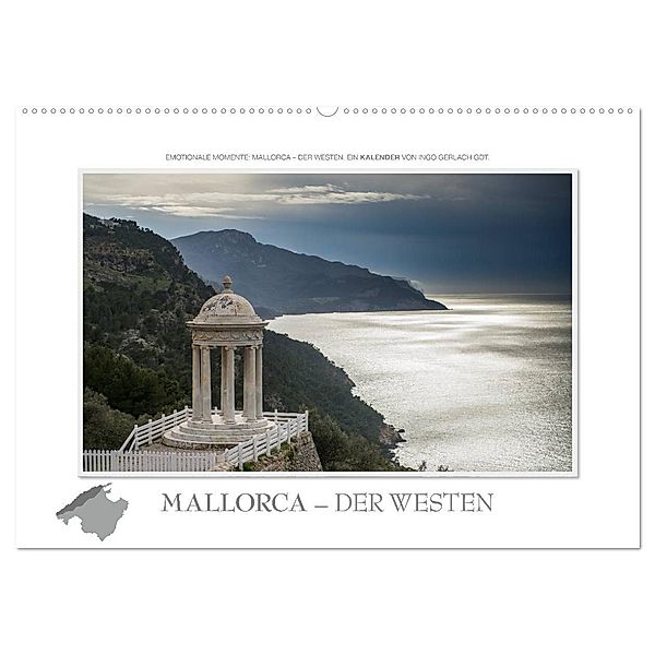 Emotionale Momente: Mallorca - der Westen. (Wandkalender 2024 DIN A2 quer), CALVENDO Monatskalender, Ingo Gerlach GDT