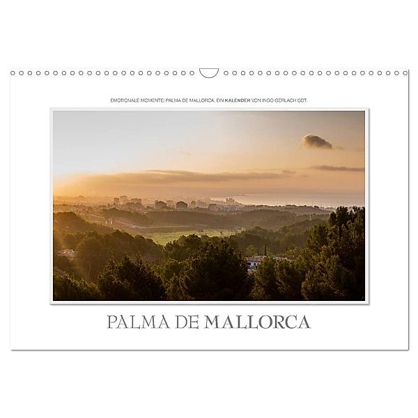 Emotionale Momente: Palma de Mallorca (Wandkalender 2024 DIN A3 quer), CALVENDO Monatskalender, Ingo Gerlach GDT