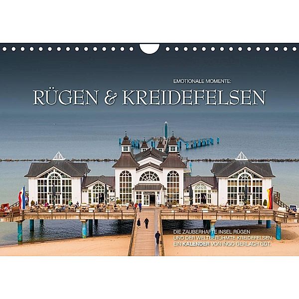 Emotionale Momente: Rügen & Kreidefelsen (Wandkalender 2023 DIN A4 quer), Ingo Gerlach GDT