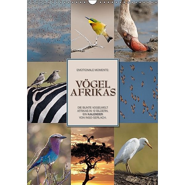 Emotionale Momente: Vögel Afrikas (Wandkalender 2014 DIN A3 hoch), Ingo Gerlach