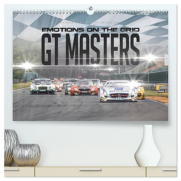 EMOTIONS ON THE GRID - GT Masters (hochwertiger Premium Wandkalender 2024 DIN A2 quer), Kunstdruck in Hochglanz, Christian Schick