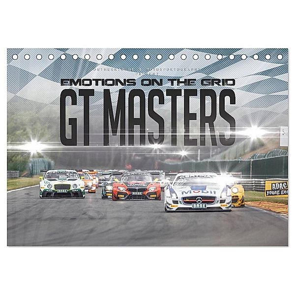 EMOTIONS ON THE GRID - GT Masters (Tischkalender 2024 DIN A5 quer), CALVENDO Monatskalender, Christian Schick
