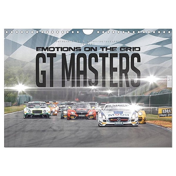 EMOTIONS ON THE GRID - GT Masters (Wandkalender 2024 DIN A4 quer), CALVENDO Monatskalender, Christian Schick