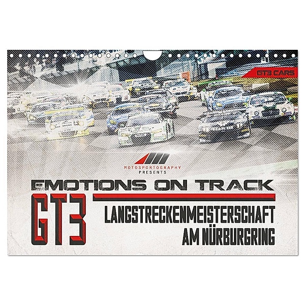 Emotions on Track - Langstreckenmeisterschaft am Nürburgring - GT3 (Wandkalender 2024 DIN A4 quer), CALVENDO Monatskalender, Christian Schick