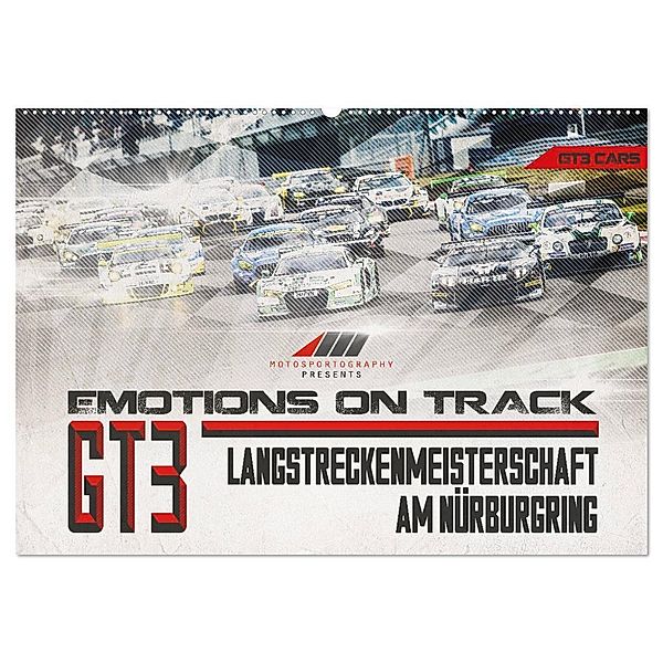 Emotions on Track - Langstreckenmeisterschaft am Nürburgring - GT3 (Wandkalender 2024 DIN A2 quer), CALVENDO Monatskalender, Christian Schick