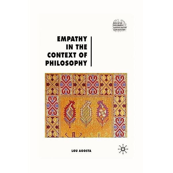 Empathy in the Context of Philosophy, Lou Agosta