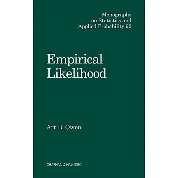 Empirical Likelihood, Art B. Owen