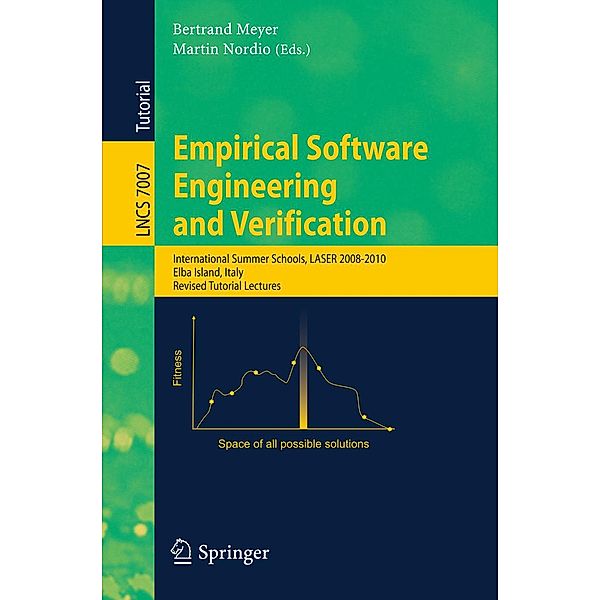 Empirical Software Engineering and Verification / Lecture Notes in Computer Science Bd.7007