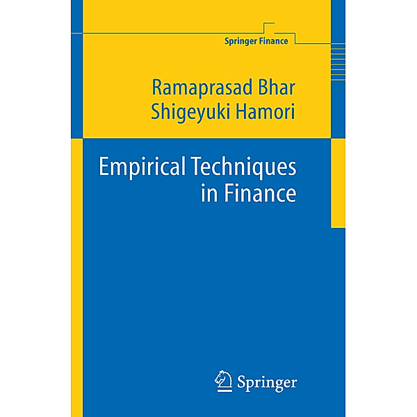 Empirical Techniques in Finance, Ramaprasad Bhar, Shigeyuki Hamori