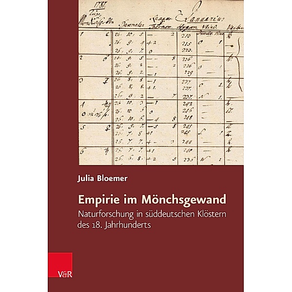 Empirie im Mönchsgewand / Religiöse Kulturen im Europa der Neuzeit Bd.22, Julia Bloemer
