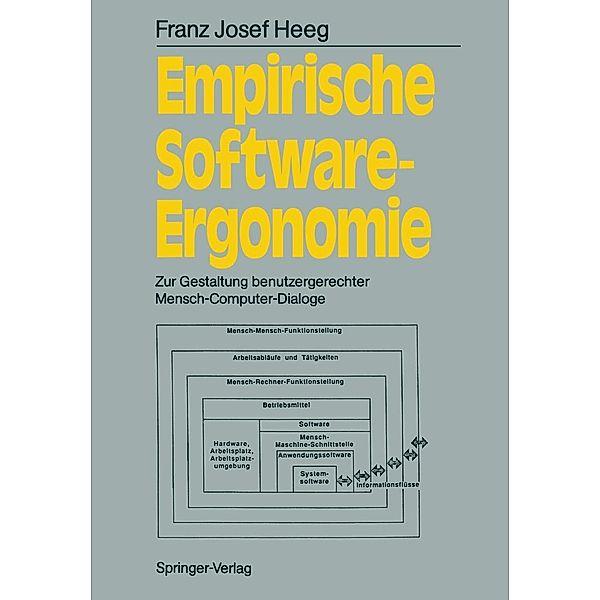 Empirische Software-Ergonomie / Informationstechnik und Datenverarbeitung, Franz J. Heeg