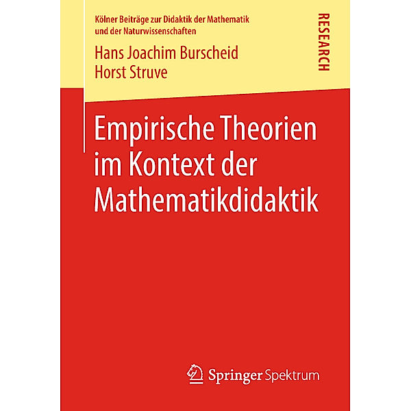 Empirische Theorien im Kontext der Mathematikdidaktik, Hans Joachim Burscheid, Horst Struve