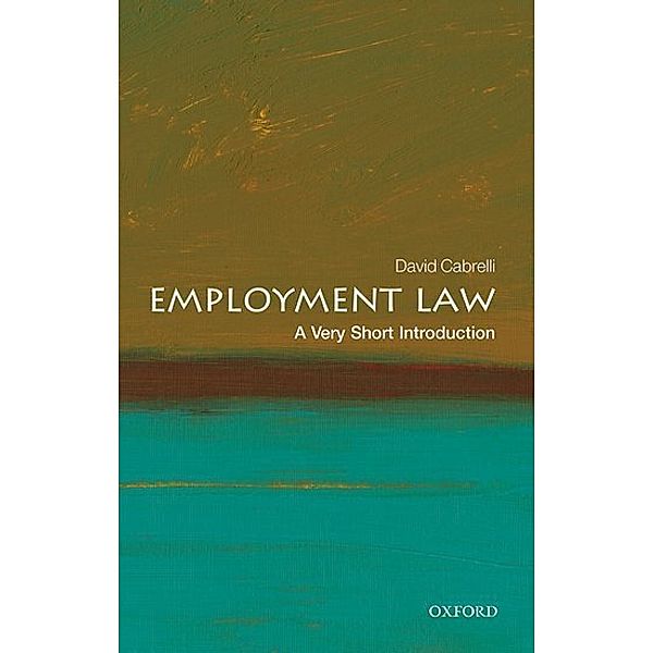 Employment Law: A Very Short Introduction, David Cabrelli