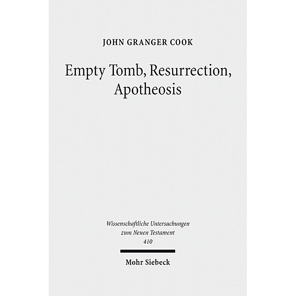 Empty Tomb, Resurrection, Apotheosis, John Granger Cook