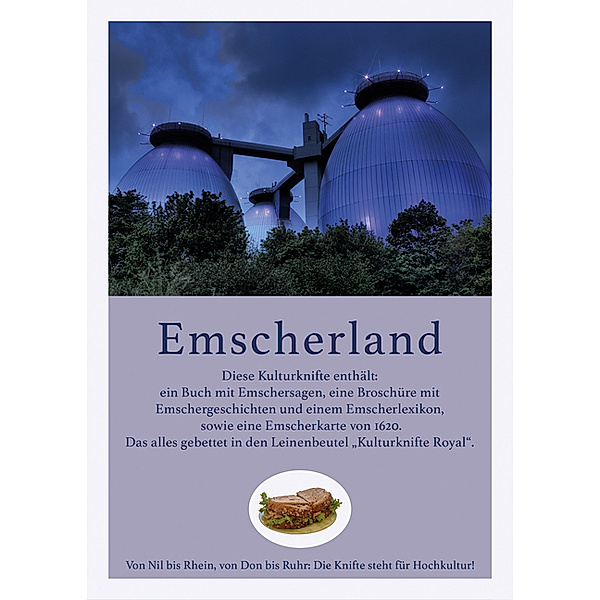 Emscherland, m. 1 Buch, m. 1 Buch, m. 1 Karte, m. 1 Beilage