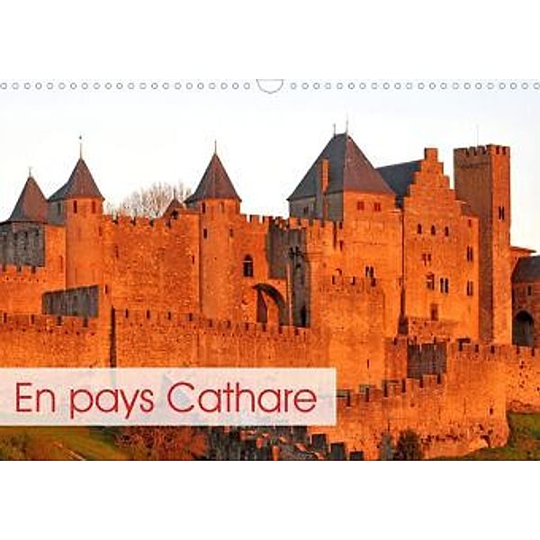 En pays Cathare (Calendrier mural 2021 DIN A3 horizontal), Patrice Thébault