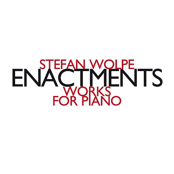 Enactments-Klavierwerke, Schleiermacher, Christof, Avery