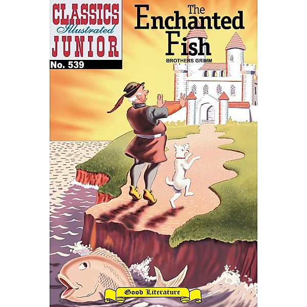 Enchanted Fish (with panel zoom)    - Classics Illustrated Junior / Classics Illustrated Junior, Grimm Brothers