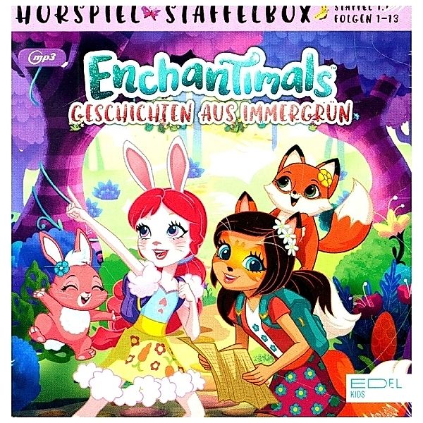 Enchantimals - 1.1 - Enchantimals - Staffelbox.Staffel.1.1,1 Audio-CD, MP3, Enchantimals