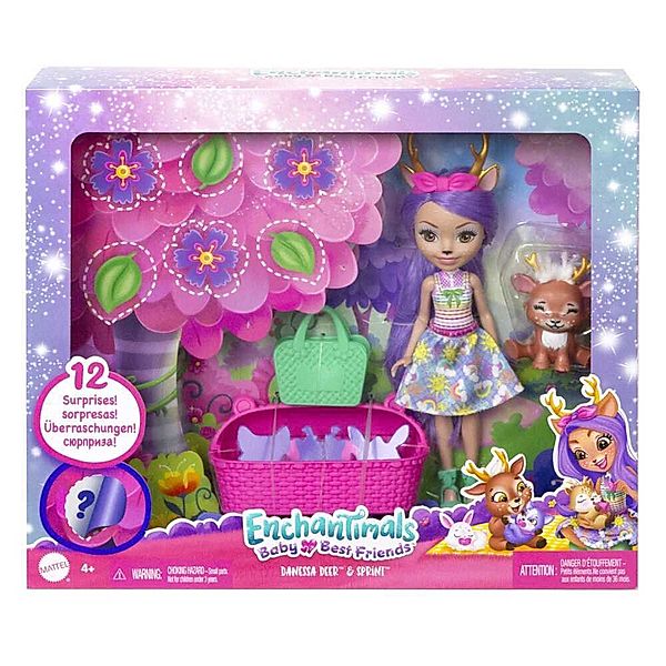 Mattel Enchantimals Baby Bestie Danessa Deer & Sprint