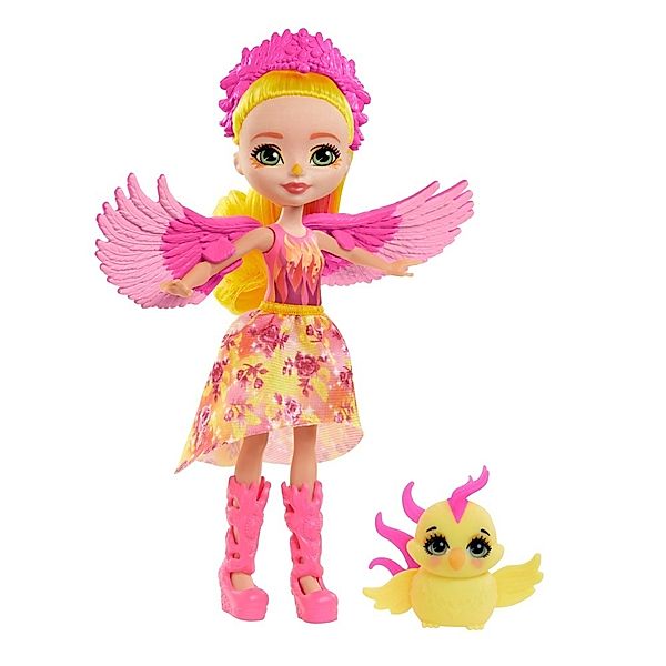 Mattel Enchantimals Royals Falon Phoenix Puppe & Sunrise