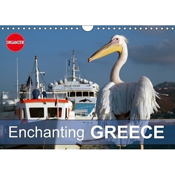 Enchanting Greece (Wall Calendar 2017 DIN A4 Landscape), Gisela Kruse