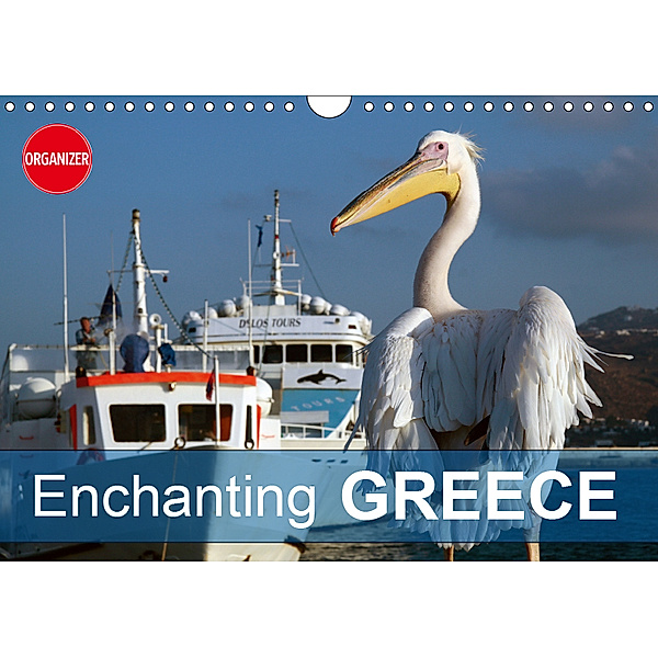 Enchanting Greece (Wall Calendar 2019 DIN A4 Landscape), Gisela Kruse
