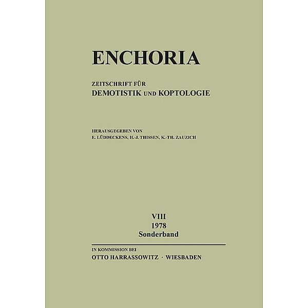 Enchoria 8 (1978) Sonderband