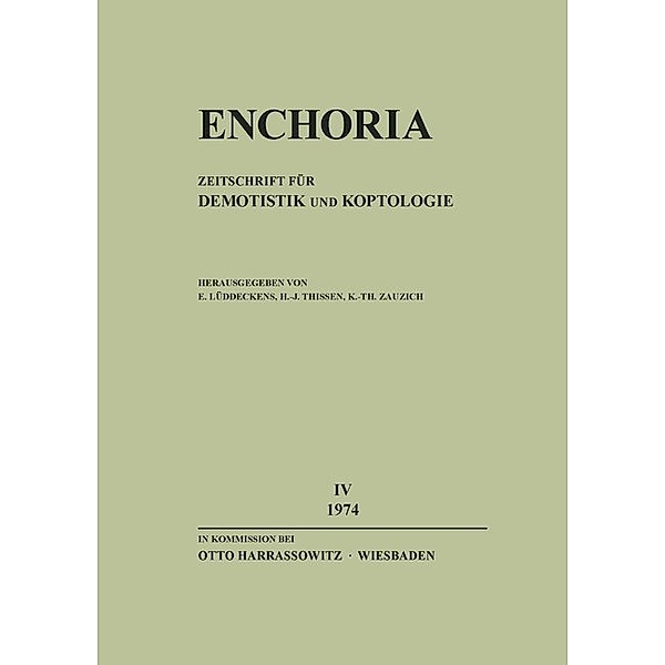 Enchoria / Enchoria IV (1974)