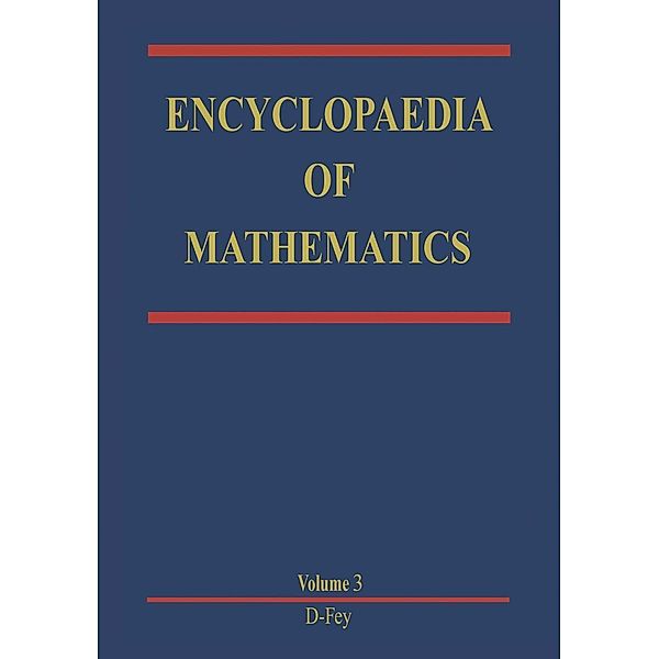 Encyclopaedia of Mathematics / Encyclopaedia of Mathematics Bd.3