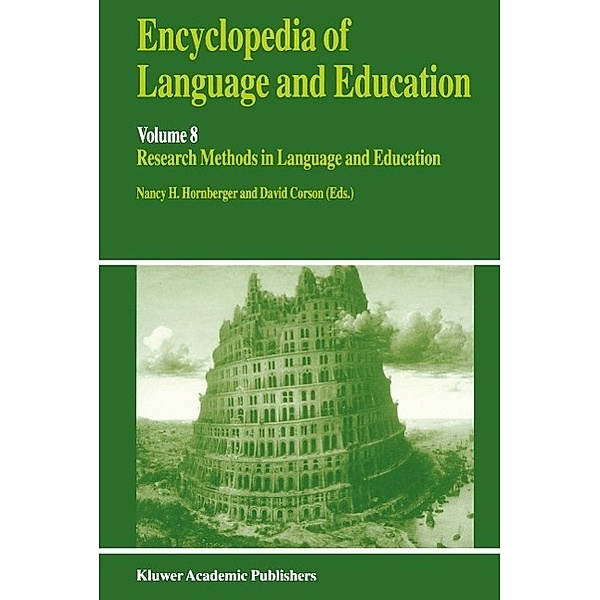Encyclopedia of Language and Education / Encyclopedia of Language and Education Bd.8