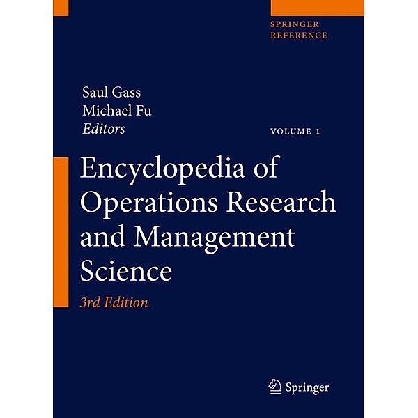 Encyclopedia of Operations Research and Management Science