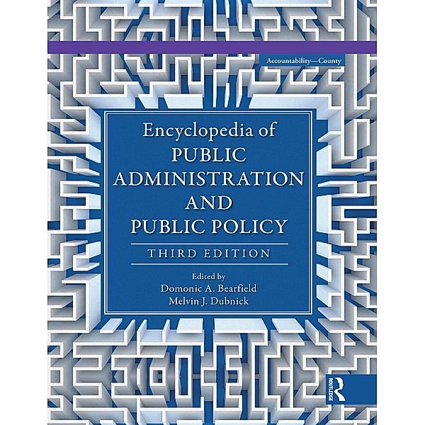 Encyclopedia of Public Administration and Public Policy - 5 Volume Set