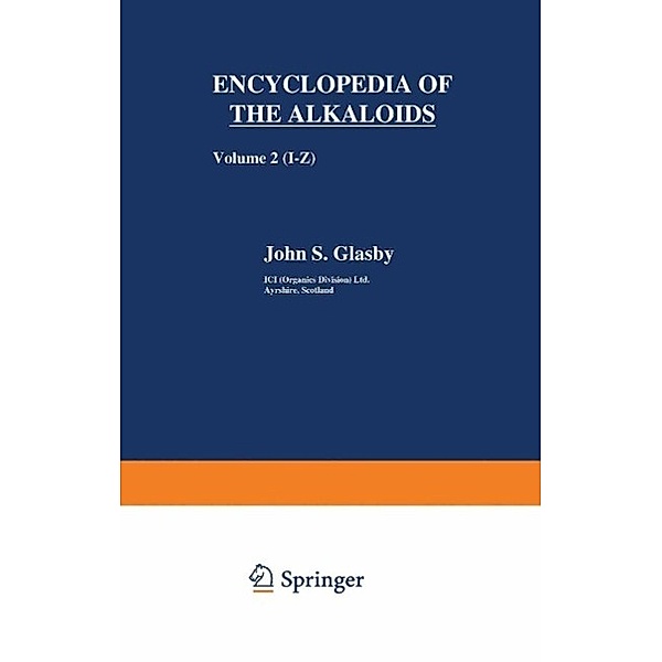Encyclopedia of the Alkaloids, John Glasby